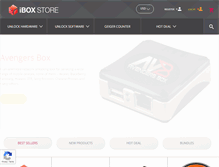 Tablet Screenshot of iboxstore.com